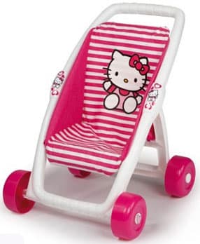 Smoby Hello Kitty Kišobran kolica za lutku SM513831