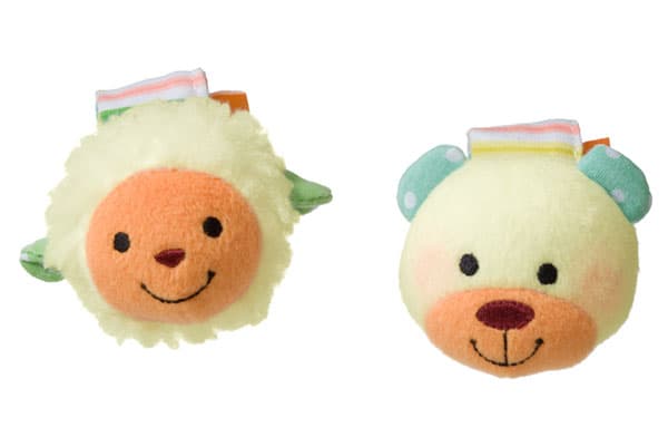 Infantino Igračka za bebu - zvečke meda i jagnje 6310062