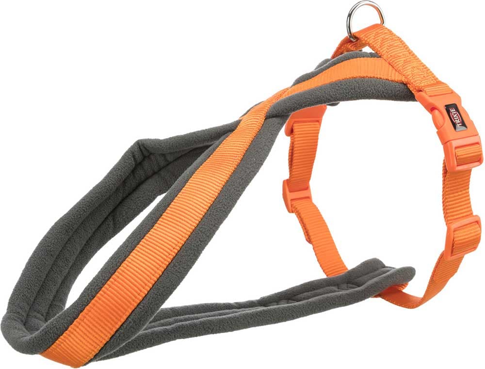 Am za pse - pojas za šetnju S-M Premium Touring papaya Trixie 203818