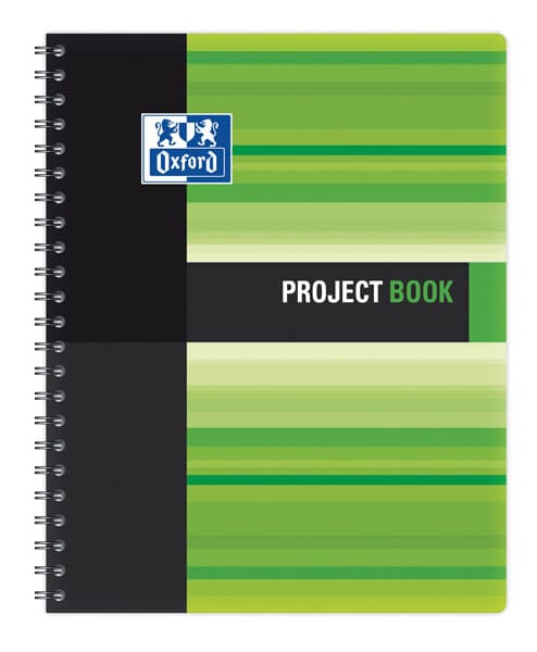 Sveska Oxford Student Project book 233x298mm kvadratići 06XS4 Green
