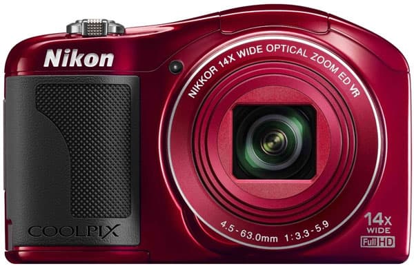 Nikon CoolPix L610 digitalni fotoaparat Crveni 16974