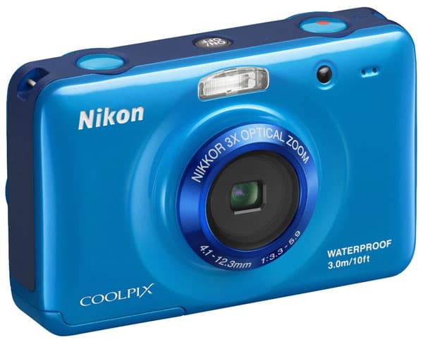 Nikon Digitalni Fotoaparat CoolPix S30 Plavi 16798