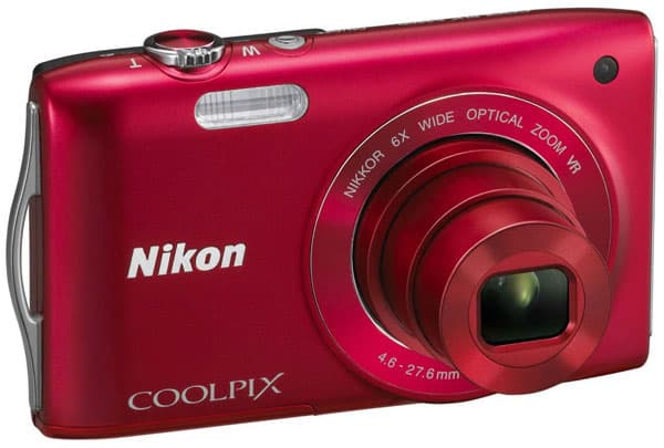 Nikon Digitalni Fotoaparat CoolPix S3300 Crveni 16787/16622