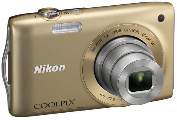 Nikon Digitalni Fotoaparat CoolPix S3300 Zlatni 16788