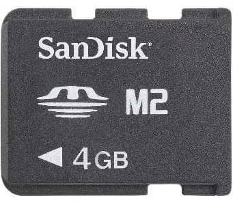 SanDisk MS 4GB M2 Micro bez adaptera 66383