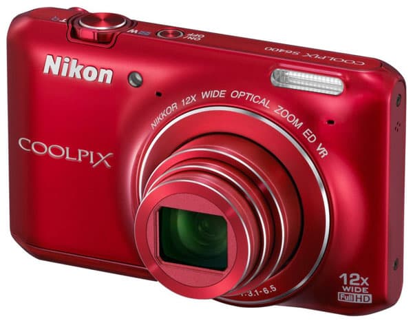 Nikon Digitalni Fotoaparat CoolPix S6400 Crveni 16984