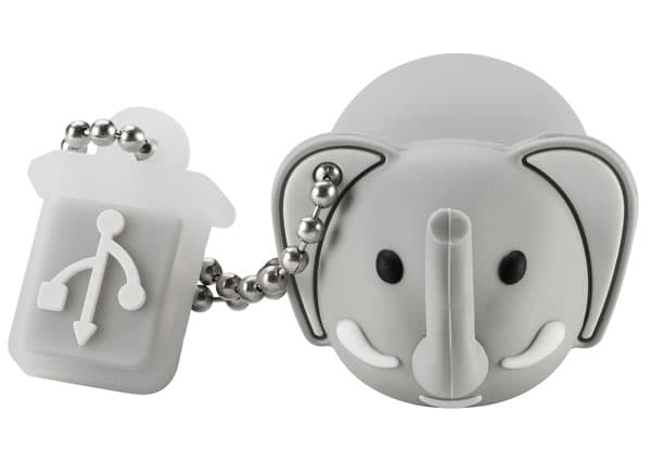 Emtec USB 2.0 Refill M323 4GB Slon 70085