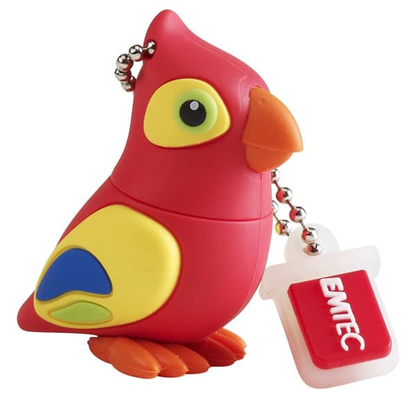 Emtec USB 2.0 Refill M328 8GB Papagaj 70117