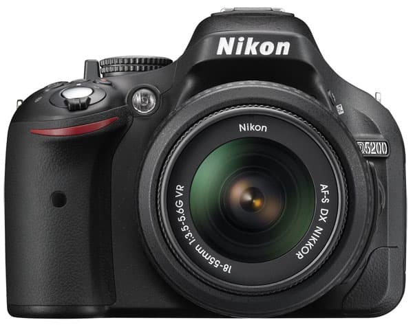 Nikon SLR fotoaparat D5200 + objektiv 18-55VR