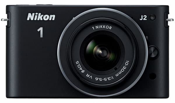 Nikon 1 digitalni fotoaparat sa zamenljivim objektivima J2 Crni set sa objektivom 10-30mm 16976