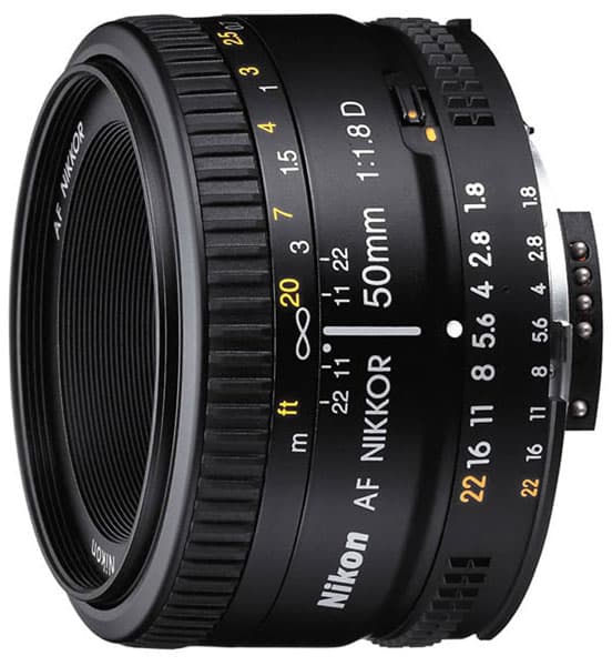 Nikon Objektiv 50mm f/1.8D AF NIKKOR 11055