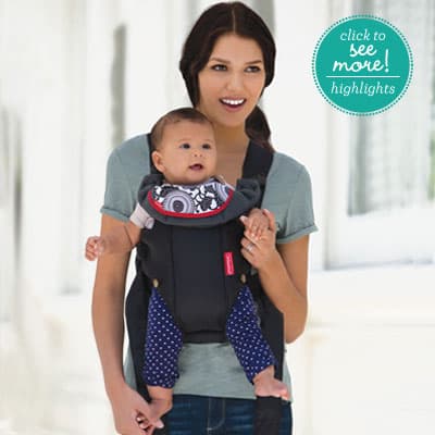 Infantino Kengur nosiljka Swift black 7450013