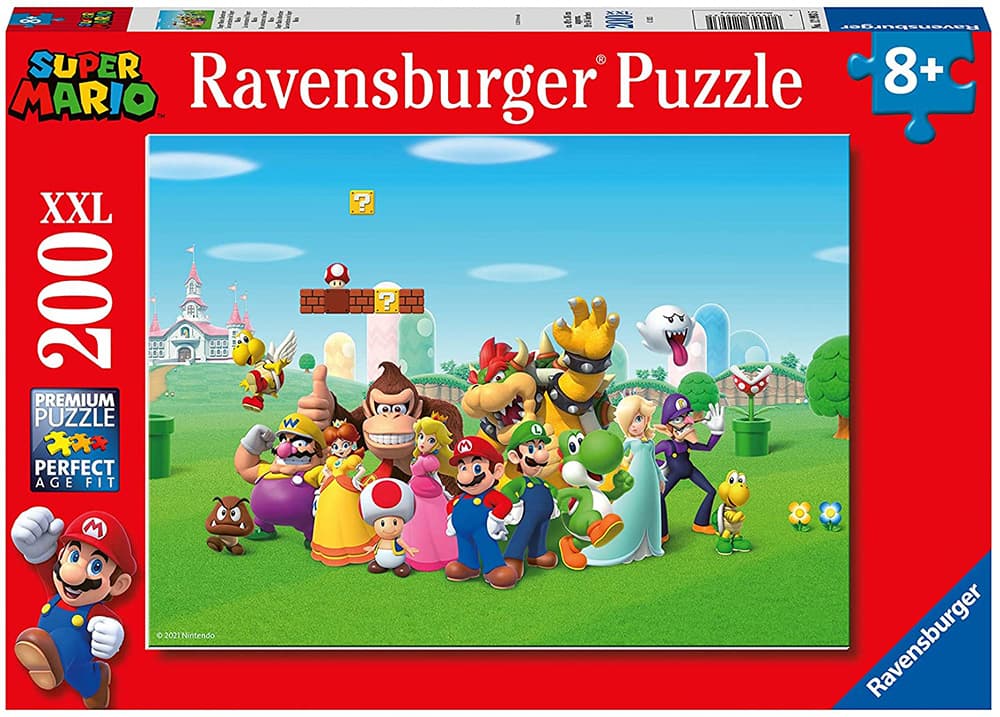 Ravensburger Puzzle slagalica 200 XXL delova Super Mario avanture 12993