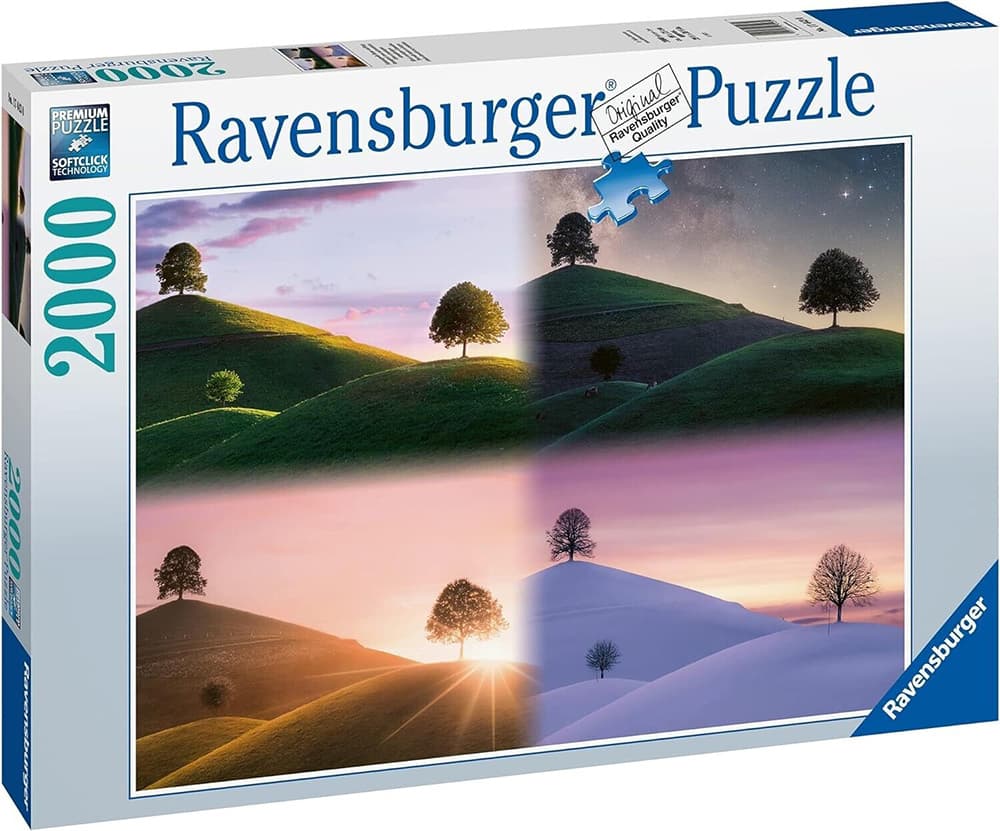 Puzzle slagalica za odrasle 2000 delova Četiri godišnja doba Ravensburger 17443