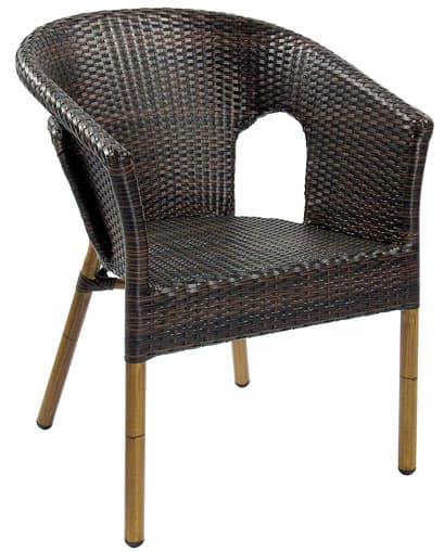 Stolica od Bambus i PP Ratana Royal 5 Safari Brown