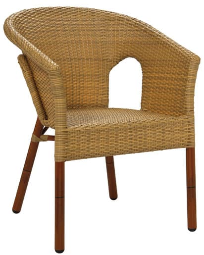 Stolica od Bambus i PP Ratana Royal 5 Deluxe Natural Flat Brown Bamboo