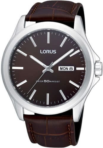 Lorus Muški Ručni Sat Sa Kožnom Narukvicom RXN69CX9G