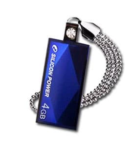 Silicon Power Flash Memorija 4GB USB 2.0 Touch 810 Blue SP004GBUF2810V1B