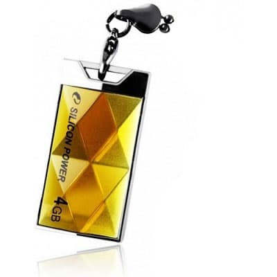 Silicon Power Flash Memorija 4GB USB 2.0 Touch 850 Amber SP004GBUF2850V1A