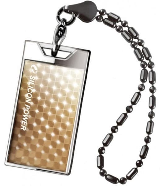 Silicon Power 16GB USB 2.0 Touch 851 Gold SP016GBUF2851V1G