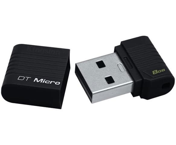 Kingston 8GB USB 2.0 DataTraveler Micro Black DTMCK/8GB