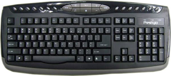 Prestigio Multimedijalna tastatura USB PKB03SI