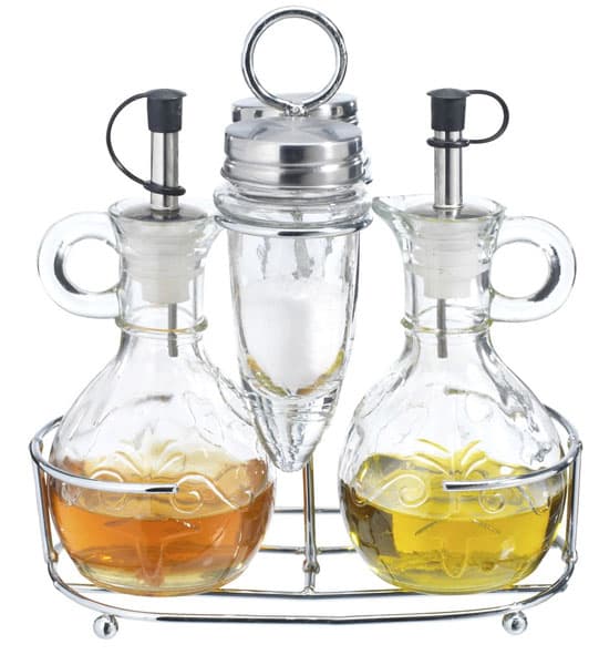Kuhinjski set Eria za ulje, sirće, so i biber