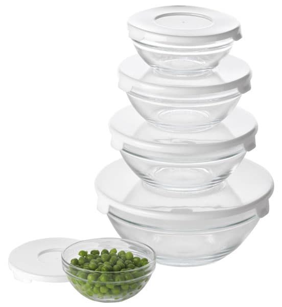 Providne plastične posude sa poklopcima 5kom