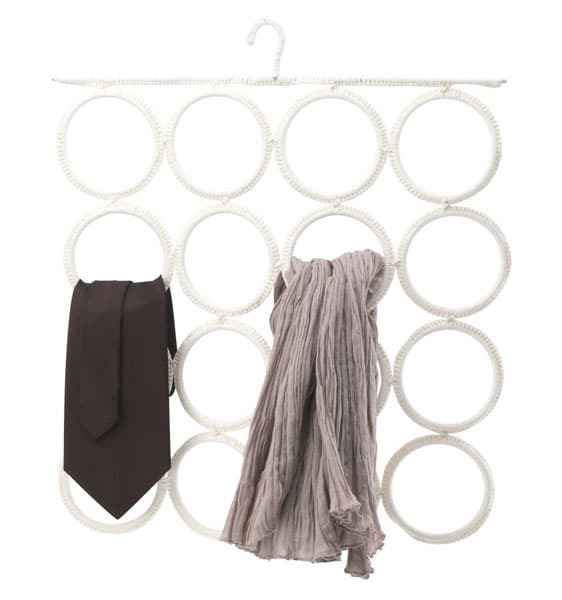 Vešalica RENI za kravate,kaiševe i marame sa 16 alki