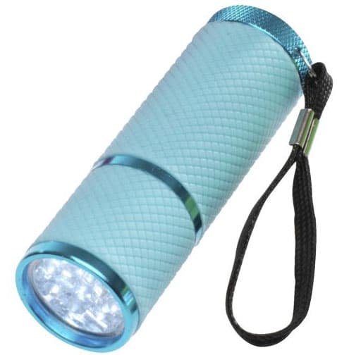 Baterijska lampa NEONA sa 9 LED dioda plava