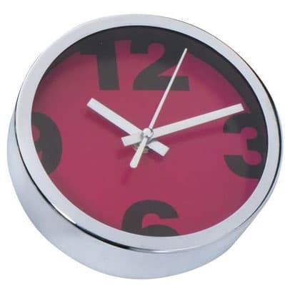 Zidni sat 15cm crveni