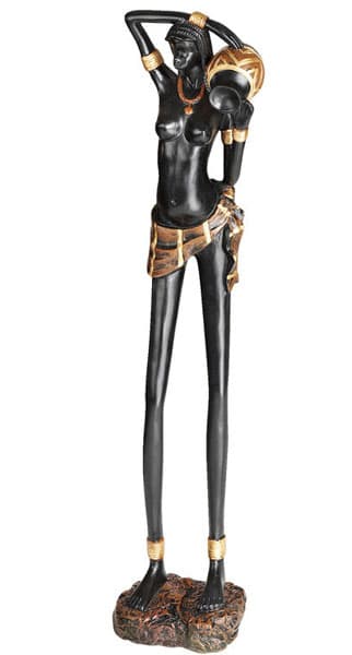 Afrička figura žene AFFALA V50cm