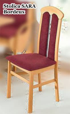 Trpezarijske Stolice Sara Bordeux 2kom
