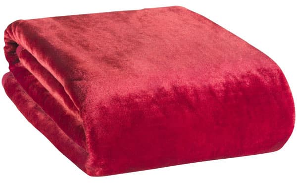 Ćebe Top 140x200cm velur bordo