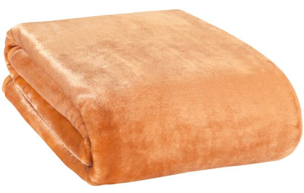 Ćebe Top 140x200cm velur terakota