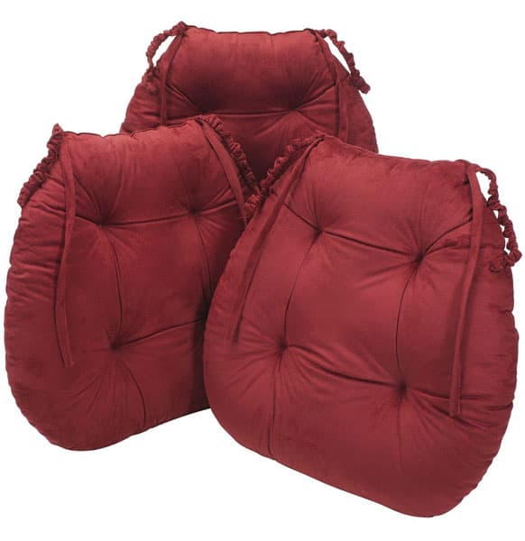 Jastuk za stolice ANDREA 44x43x7 bordo 4 komada