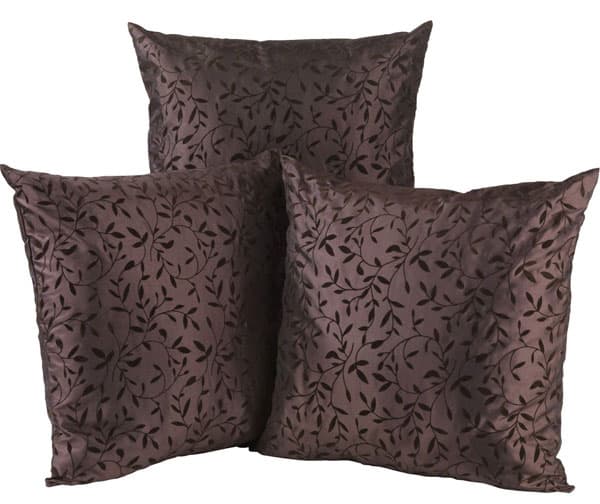 Ukrasni jastuk Dawn 50x50cm velur tamno braon 2 komada