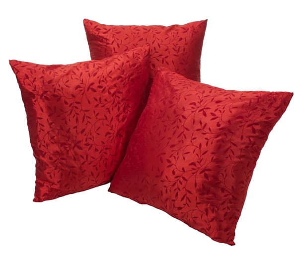 Ukrasni jastuk Dawn 50x50cm velur crvena 2 komada