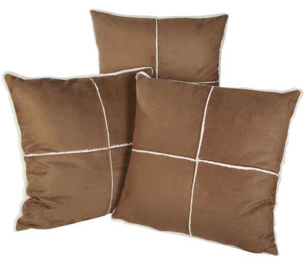 Ukrasni jastučići Solomon 45x45cm braon 2 komada