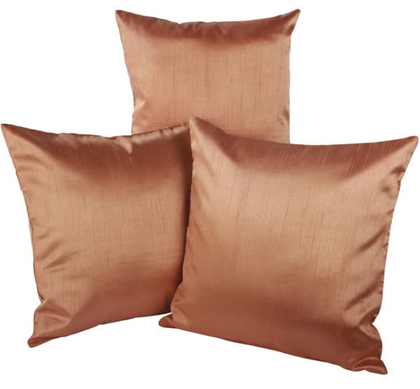 Ukrasna jastučnica (bez jastuka) Amica 40x40 terakota 2 komada