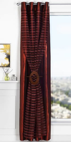 Zavesa TERI 145x245cm bordo