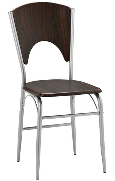 Trpezarijska stolica Swan metal kafa