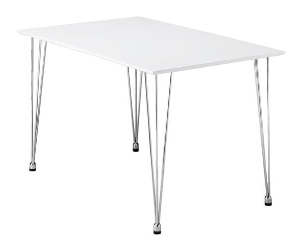 Trpezarijski sto YORK D120cm bela