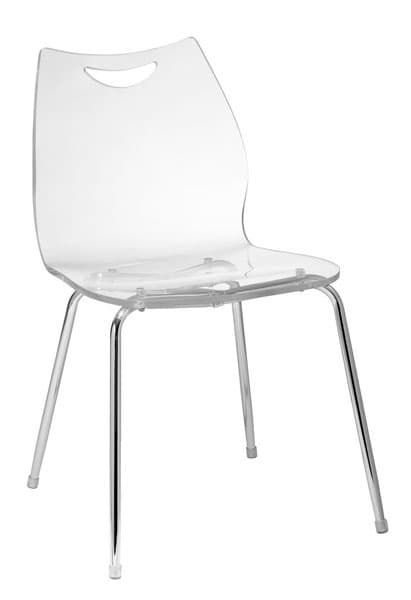 Trpezarijska stolica Demian providna