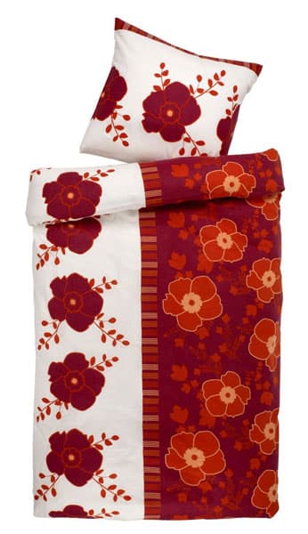 Posteljina Paula 140x200 crvena