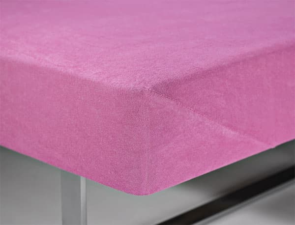 Čaršav frotir 90x200 roze