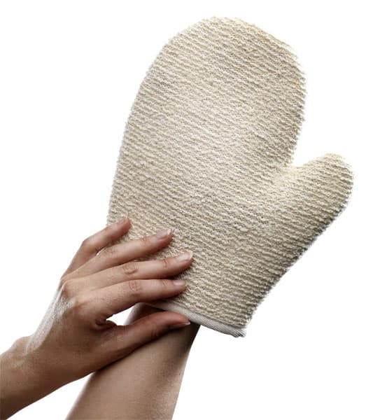 Rukavica za piling bambus