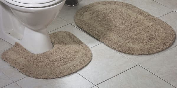 Set prostirki za kupatilo 2 komada Loara