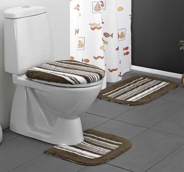 Set prostirki za kupatilo 3 komada Comfort