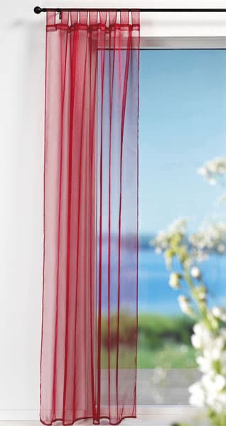 Zavesa Olga 1x145x245cm Bordo